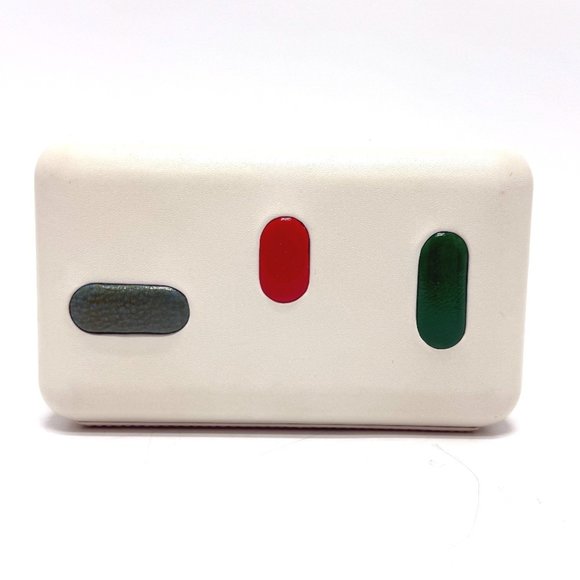 LOEWE Tricolor Purse Cosmetic Pouch Multi-Pouch Storage Clutch Bag Small Item...